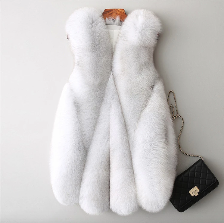 Chevron 2025 fur vest