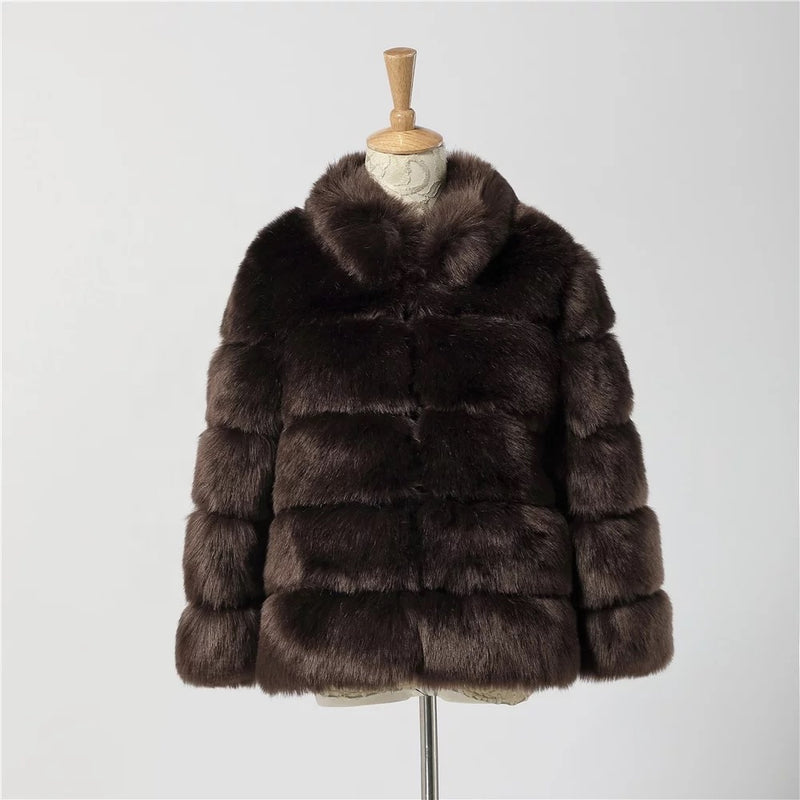 Avery Faux Fur Coat.