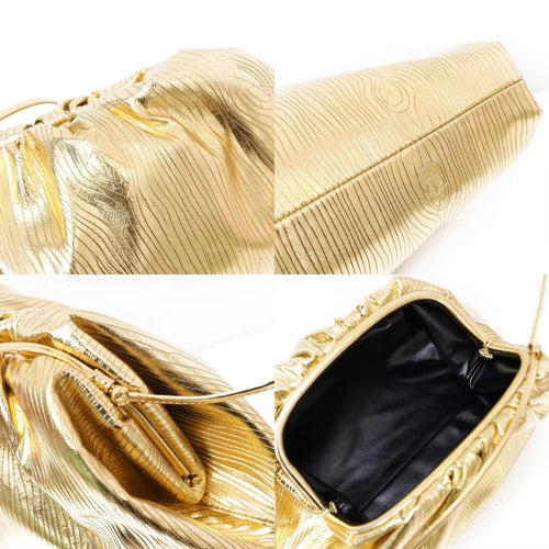 Paris Pouch Large - Gold handbag - Last Minute Luxe