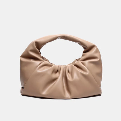 Sofia Shoulder Pouch - Tahini handbag - Last Minute Luxe