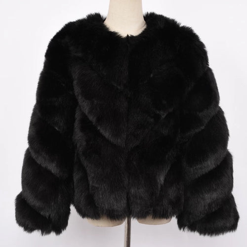 Celeste Faux Fur Coat.