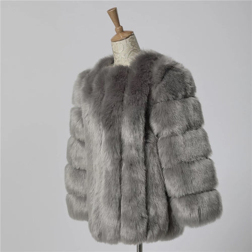 Mélanie Faux Fur Coat.