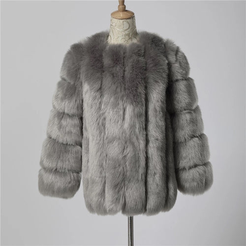 Mélanie Faux Fur Coat.