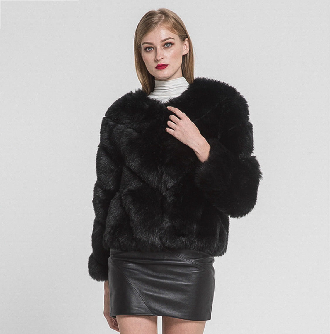 Celeste Faux Fur Coat