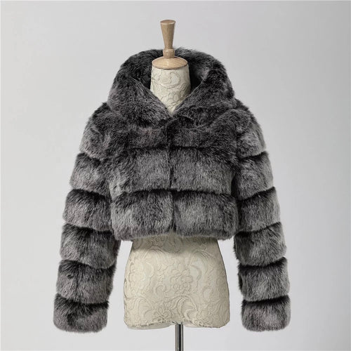 Mila Faux Fur Coat Coat - Last Minute Luxe