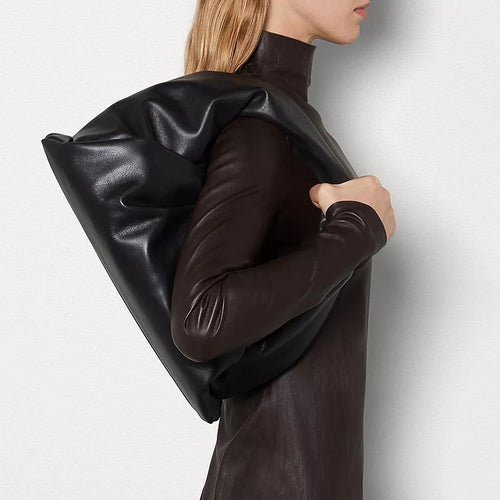 Sofia Shoulder Pouch - Licorice handbag - Last Minute Luxe